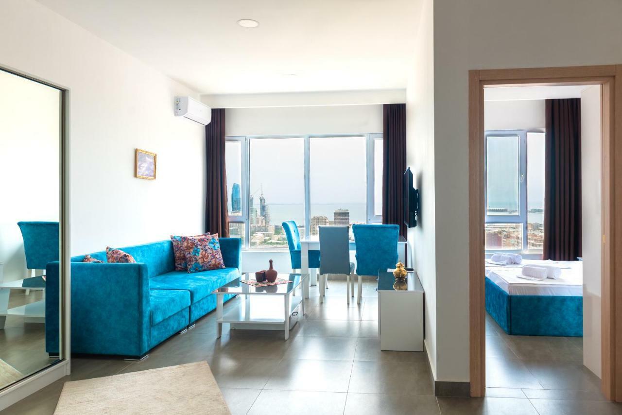 Panorama Baku - 22 Floor Apart otel Dış mekan fotoğraf